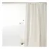 Cortina Box Para Banheiro Pvc Bella Casa Branca Lisa 198x180cm