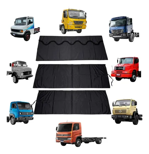 Cortina Cetim Caminhao C