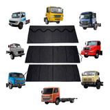 Cortina Cetim Caminhão C 3 Pçs Volks Mercedes Cabine Peq