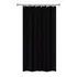 Cortina De Banheiro Box Lisa Impermeável Antimofo Com Ganchos Cor Preto Marianopole