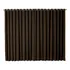 Cortina Grande Em Tecido Blackout 2,80 X 2,30 Para Varanda Cor Tabaco
