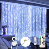 Cortina Led Natal Decoracao
