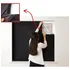 Cortina Painel Blackout Mosquiteiro P janela Até 1 20x2 00 F Cor Preto