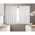 Cortina Para Cozinha 1 20 X 2 80 Voil Bem Franzida Cor Branco
