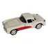 Corvette 1957 Miniatura Carro Antigo 1/34 Metal Fricção