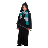 Cosplay Draco Malfoy Uniforme Hogwarts Potter Fantasia Luxo