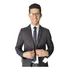 Costume Luxuoso Terno Preto Slim Fit Italiano Coleção 2024