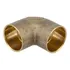 Cotovelo 42mm 1 1 2 90  De Latão cobre Para Água Quente E Fria