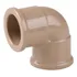 Cotovelo Joelho 3 4 Krona 90  Soldável 25mm Marrom 50 Peças