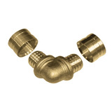 Cotovelo Pex Água Monocamada 16 X 16 Mm   Sfera Emmeti