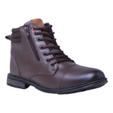 Coturno Bota Botina Couro