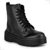 Coturno Feminino Bota Tratorada