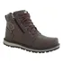 Coturno Masculino Branco Com Ziper Modelo Novo Crshoes 9013
