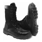 Coturno Militar Masculino Couro