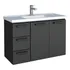Cozimax Damasco Gabinete Para Banheiro Em Aço 3 Gavetas Damasco