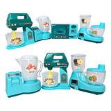Cozinha Azul Miniatura Infantil
