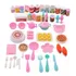 Cozinha Da Barbie Kit 43 Pçs Miniaturas De Comida Utensílios