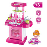 Cozinha Infantil Brinquedo C Som E Luz Princess Replay Kids