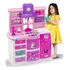 Cozinha Infantil Completa Com Água Som Acessórios Magic Toys Cor Rosa