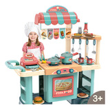 Cozinha Infantil De Brinquedo Bancada Food Truck Replay Kids