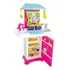 Cozinha Infantil Menina Completa Fogão Grande 74cm Geladeira Lua De Cristal