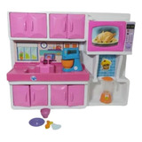 Cozinha Infantil Rosa Maxi