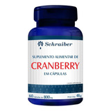 Cranberry 800mg 60 Cápsulas Schraiber