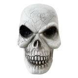 Crânio Caveira Halloween De Plástico   Unidade