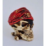 Cranio Caveira Pirata Cinzeiro