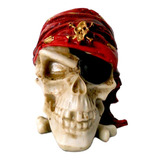 Cranio Cinzeiro Pirata Com