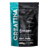 Creatina Monohidratada 600g 100 Pura Soldiers Nutrition