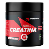 Creatina Monohidratada Pó Masterway Suplementos 100 Pura 300g Pó Sem Sabor Unidade