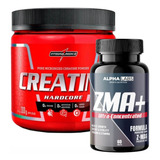 Creatina Pure Integralmédica 300g + Z M A Alpha Labs 60 Tabs Sabor Without Flavor