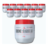 Creme De Barbear Fixmodell Promoção Eucalipto 250g Kit 12un 