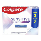 Creme Dental Colgate Sensitive Pro alívio Imediato 90g