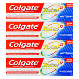 Creme Dental Colgate Total 12 Whitening Sem Glúten Pacote 4 Unidades De 90g Cada