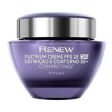 Creme Facial Renew Platinum Dia Protinol 50g Fps25 - Avon