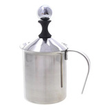 Cremeira Manual Em Aço Inox Espumador De Leite Multiuso