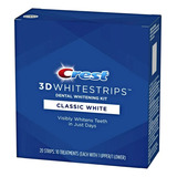 Crest 3 D Clareamento Branqueador Dentario Classic White