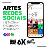 Criação Arte Posts Instagram Whatsapp Facebook Redes Sociais