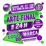 Criação De Logotipo Marca E Arte Final Em 12 Horas