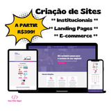 Criação De Site Institucional Landing Page E commerce