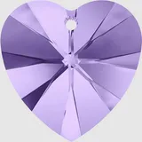 Cristal Coracao Swarovski Tanzanite