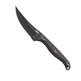 Crkt Faca De Lâmina Fixa Clever Girl Com Bainha: Aço Sk5 Revestido Em Pó, Lâmina Upswept, Cabo De Nylon Texturizado, Bainha Compatível Com Molle 2709, Preta