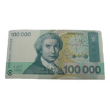 Croacia Bela Cedula De