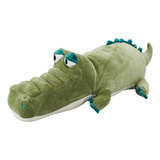 Crocodilo Verde Deitado Em