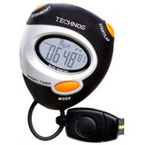 Cronômetro Dual Timer Technos Multi Alarme Esportivo Unissex