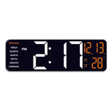 Cronometro Relógio Led Digital Parede Mesa C  Controle