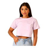 Croped Feminino T Shirt
