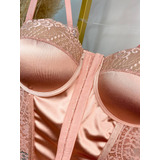 Cropped Alcinha Corset Moda